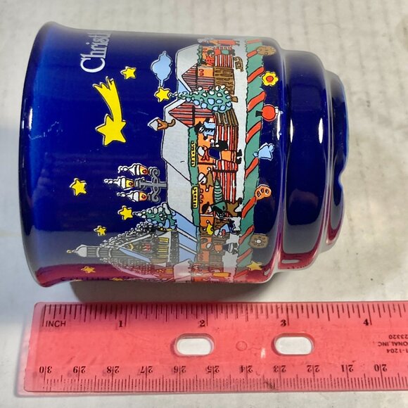 Vintage German Christmas Market Coffee Cup Nurnberger Christkindlesmarkt 1999 - Picture 15 of 16